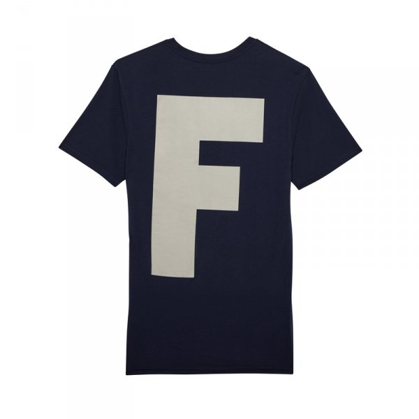 FOX T-SHIRT BIG F PREM MIDNIGHT