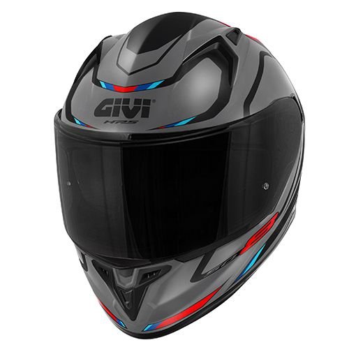 GIVI KASK INTEGRALNY 50.8 MACH 1 Z BLĘDĄ SZARY MAT