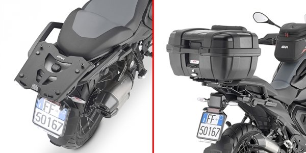 GIVI STELAŻ KUFRA CENTRALNEGO Z PŁYTĄ MONOKEY  BMW
