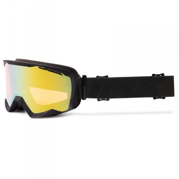 IMX GOGLE SNOW BLACK MATT/BLACK GOLD IRRIDIUM +BRO