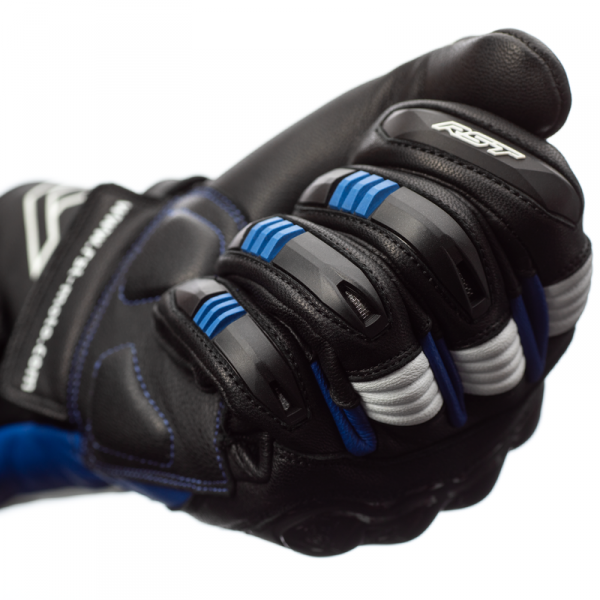 Rękawice motocyklowe RST Pilot Black Blue White