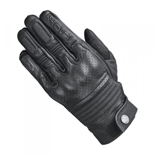 HELD  RĘKAWICE MOTOCYKLOWE SKÓRZANE FLIXTER BLACK