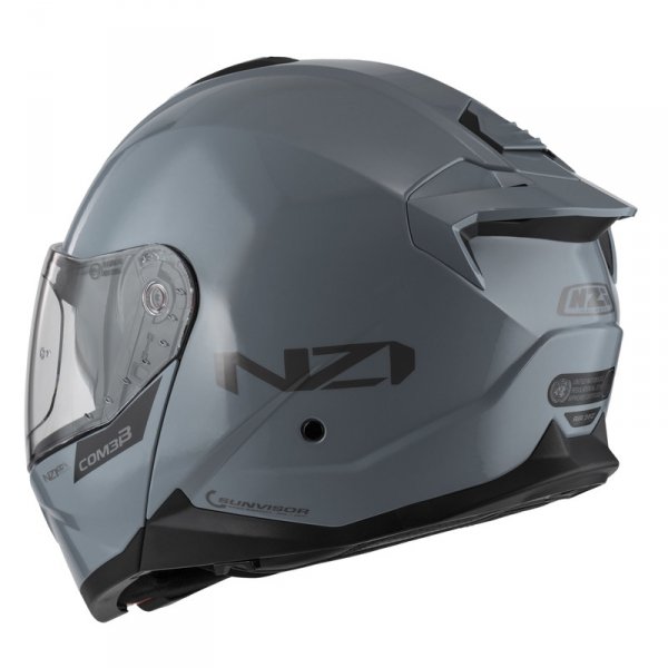 Kask Motocyklowy NZI Combi 3 Duo Nardo Grey
