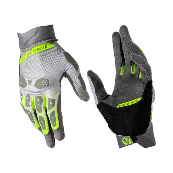LEATT RĘKAWICE MOTOCYKLOWE ADV X- 5.5 HI-VIZ SHORT