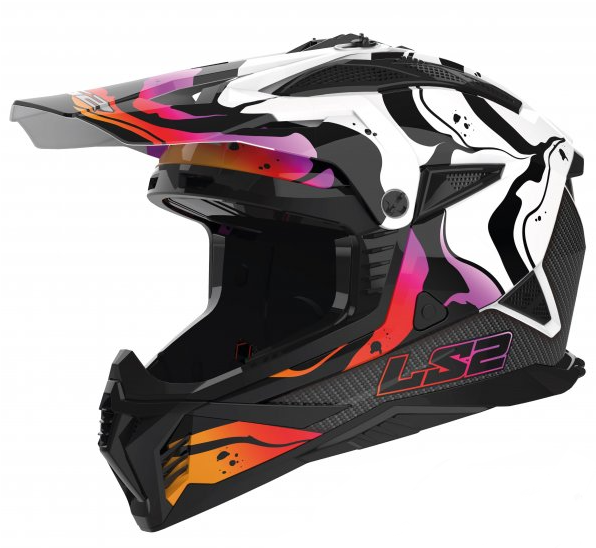 LS2 KASK MOTOCROSS MX708 FAST II WASH WHITE-06