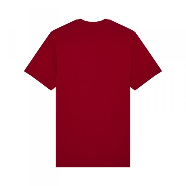 FOX T-SHIRT IMAGE SKULL PREM CARDINAL