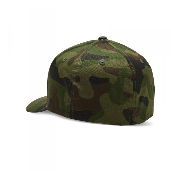 FOX CZAPKA Z DASZKIEM  HEAD FLEXFIT GREEN CAMO
