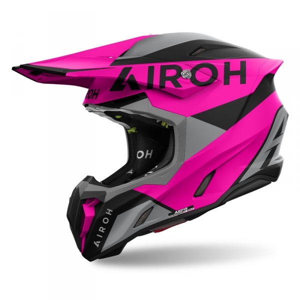 AIROH KASK OFF-ROAD TWIST 3 KING PINK MATT