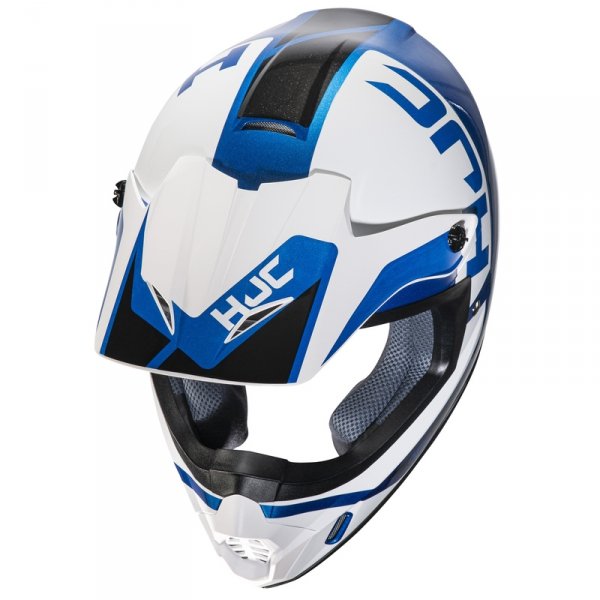 HJC KASK OFF-ROAD CS-MX II CREED WHITE/BLUE