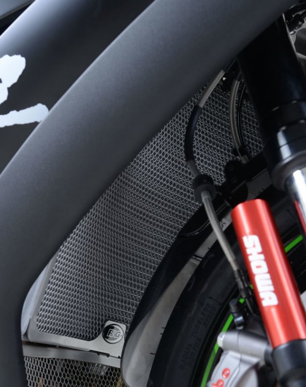 Osłona Chłodnicy RG Racing Kawasaki Zx10R 08- 20 Black