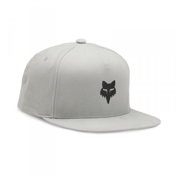 FOX CZAPKA Z DASZKIEM HEAD SNAPBACK STEEL GREY