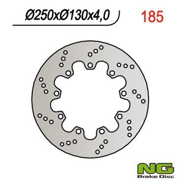 NG185 TARCZA HAMULCOWA PRZÓD KAWASAKI KLR 600 84-9