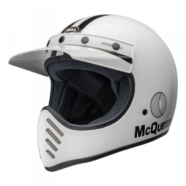 BELL KASK INTEGRALNY MOTO-3 ECE6 SMQ AGS WHITE/BLA