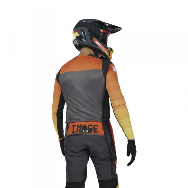 FOX BLUZA OFF-ROAD FLEXAIR GRID BLACK/ORANGE
