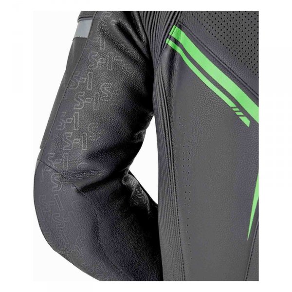 Kombinezon motocyklowy jednoczęściowy RST S1 D3O Black Grey Fluo Green