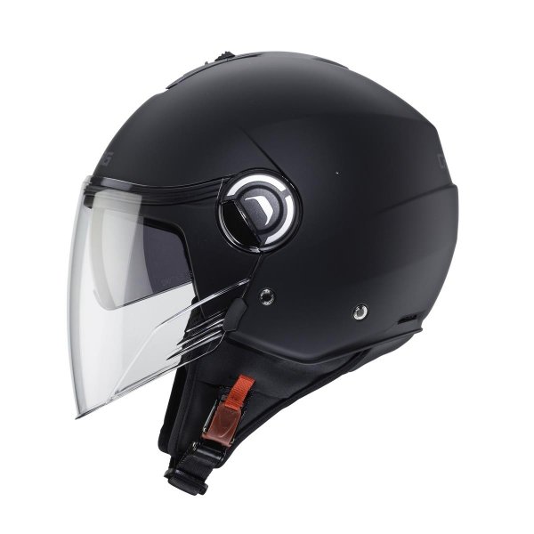 CABERG KASK JET Z BLENDĄ  RIVIERA V4X CZARNY MAT