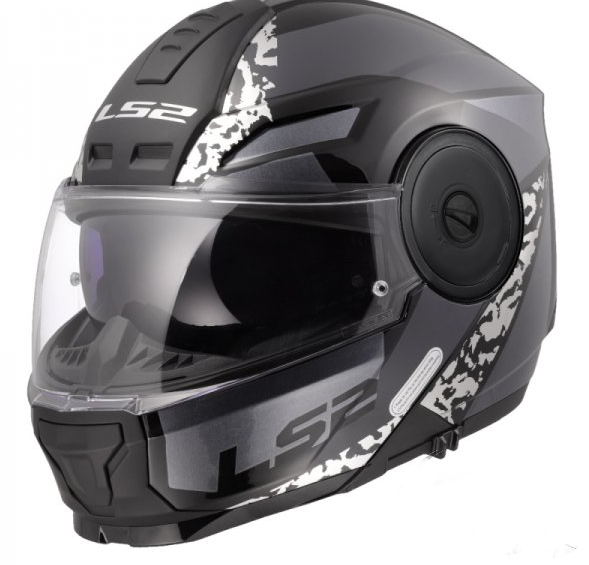 LS2 KASK MODUŁOWY FF902 SCOPE II OXYD BLACK TITAN