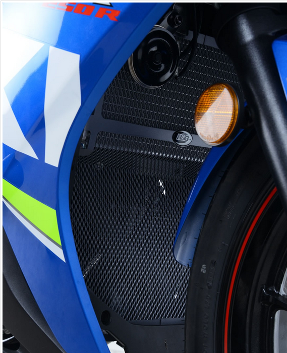 Osłona Chłodnicy RG Racing - Suzuki Gsx250R 17- Titanium