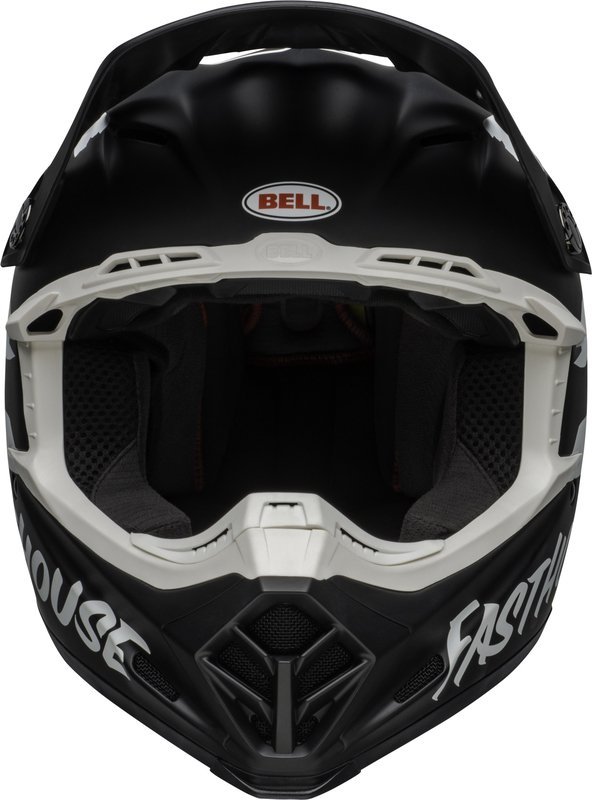 BELL HELMET MOTO-9 MIPS FASTHOUSE SIGNIA MATT BLACK//WHITE L