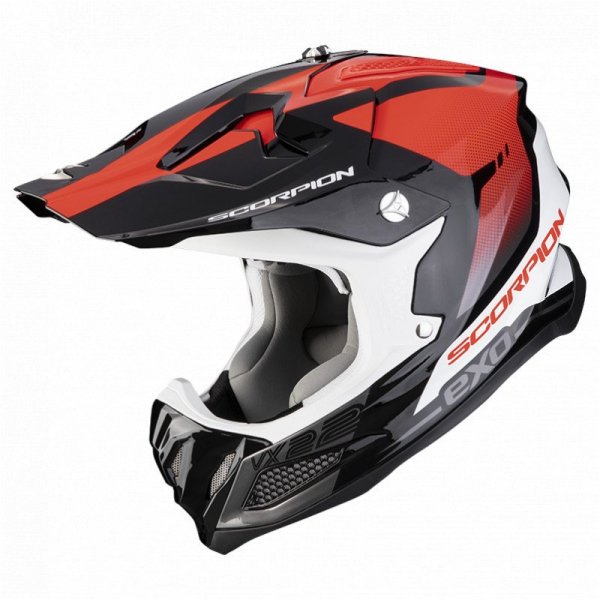 SCORPION KASK OFF-ROAD VX-22 AIR ATTIS Black-Red