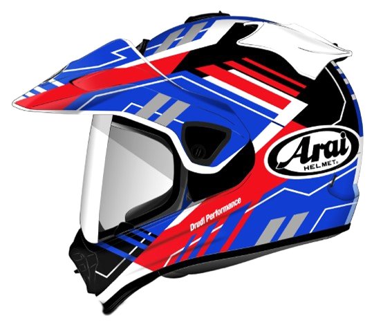 ARAI KASK OFF-ROAD TOUR-X5 TRAIL BLUE