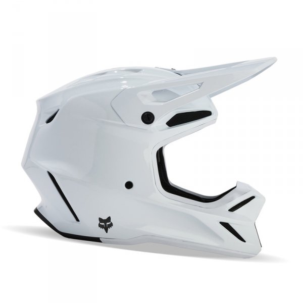 FOX KASK OFF-ROAD V3 RS CARBON SOLID WHITE