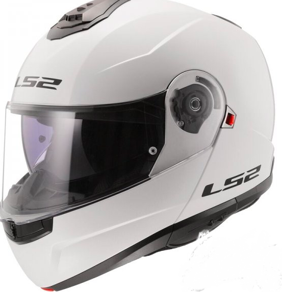 LS2 KASK SZCZĘKOWY FF908 STROBE II SOLID WHITE-06