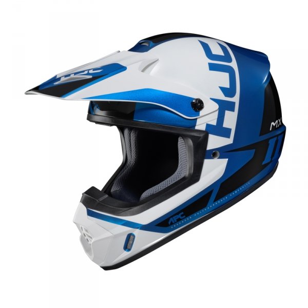 HJC KASK OFF-ROAD CS-MX II CREED WHITE/BLUE