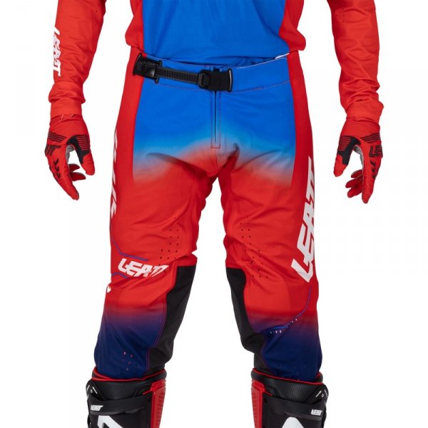 Spodnie offroadowe Leatt Moto 5.5 I.K.S Royal Blue Red