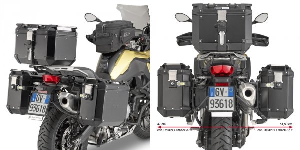 GIVI STELAŻ KUFRÓW OUTBACK BMW F 750 / 850 GS (18)