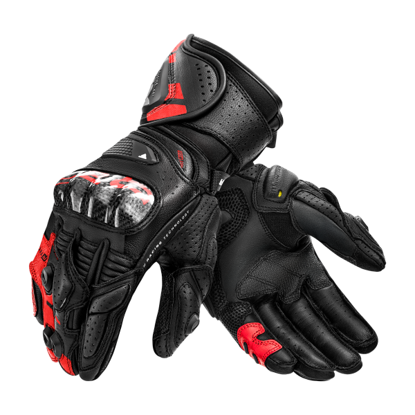 SHIMA RĘKAWICE MOTOCYKLOWE RS-3 MEN RED