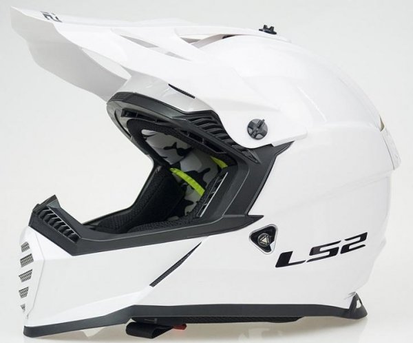 KASK LS2 MX437 FAST EVO SOLID WHITE