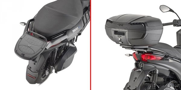 GIVI STELAŻ KUFRA CENTRALNEGO MONOLOCK PIAGGIO MP3