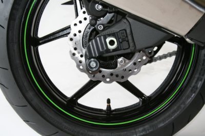 Rolki Wahacza RG Racing M10, Z750 Up To 06, Zx10-R Up To 07 & Zx12-R White