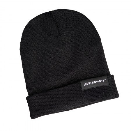 SHIMA CZAPKA CODZIENNA EKSPO_BEANIE_LABEL_BLACK