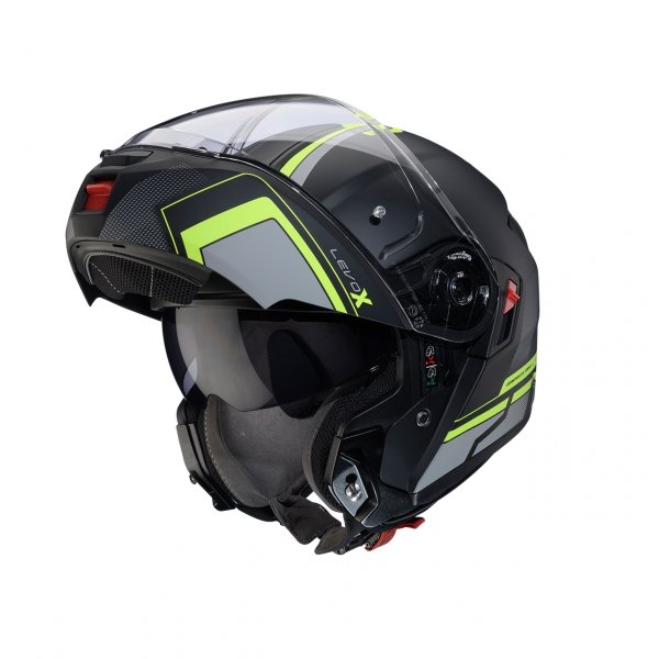 CABERG KASK SZCZ FLIP-UP LEVO X ELITE CZ MAT/SZ/ZÓ