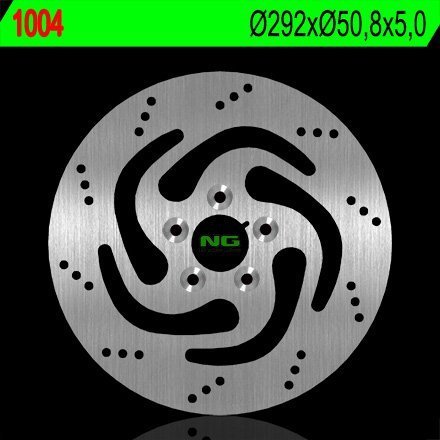 NG1004 TARCZA HAMULCOWA HARLEY-DAVIDSON 883/1200/1340/1450 (292X50,5X5) (5X10,5MM)
