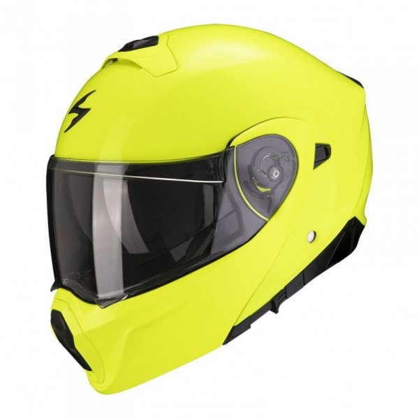 SCORPION KASK SZCZĘKOWY EXO-930 SOLID NEON YELLOW