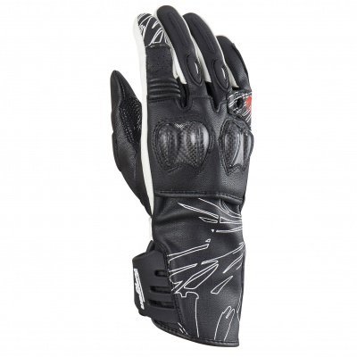 FURYGAN RĘKAWICE MOTOCYKLOWE RG20 LADY BLACK/WHITE