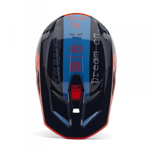 FOX  KASK OFF-ROAD V1 RACE SPEC MIDNIGHT