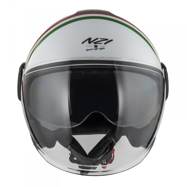 Kask Motocyklowy NZI Ringway 2 Duo Skyline Black White Italy