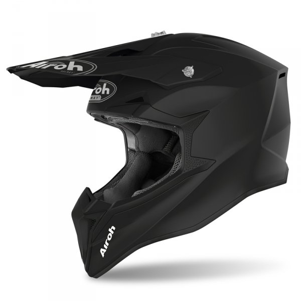 AIROH KASK OFF-ROAD WRAAP COLOR BLACK MATT