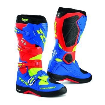 BUTY OFF-ROAD TCX COMP EVO 2 MICHELIN RED/BLUE/YEL