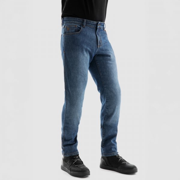 REBELHORN SPODNIE JEANS BRONCO MONOLAYER WASHED BL