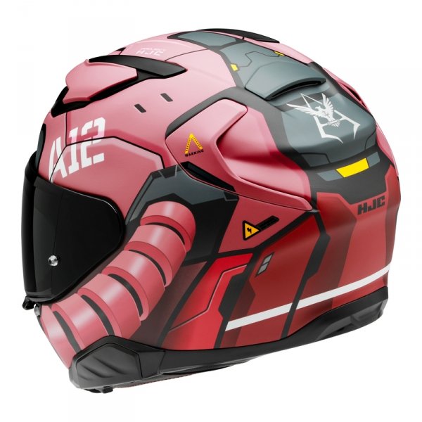 HJC KASK INTEGRALNY F71 ZAKU BANDAI NAMCO RED/BLAC