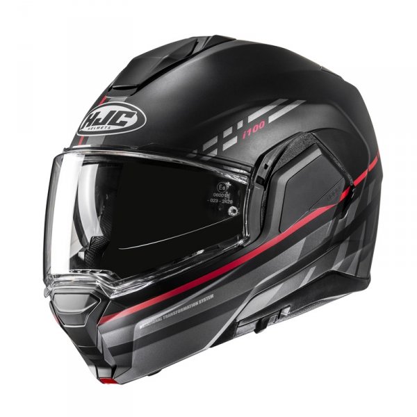 HJC KASK SYSTEMOWY I100 SYSMA BLACK/RED