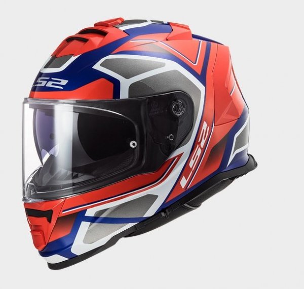 KASK LS2 FF800 STORM  FASTER RED BLUE