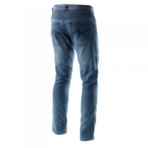 REBELHORN SPODNIE JEANS REVOLT MONOLAYER WASH BLUE