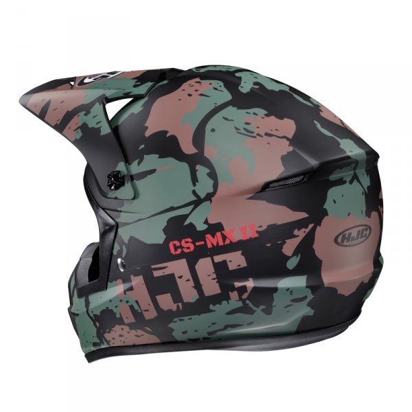 HJC KASK OFF-ROAD CS-MX II FERIAN BLACK/GREEN/BROW