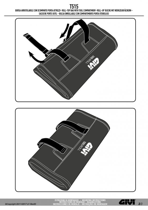 GIVI T515 TORBA / ETUI NA KLUCZE I NARZĘDZIA
